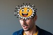 © Michael - Exploding Head Emoticon Sticker for Jaw-Dropping Reactions