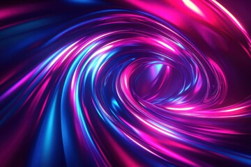 Poster - Abstract Futuristic Background Featuring Colorful Light Trails in Dynamic Motion for Creative Design Projects and Digital Art Applications