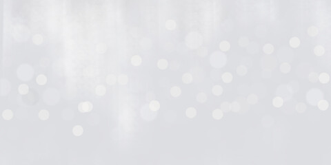 Wall Mural - abstract silver background with light bokeh
