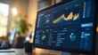 © Anugrah - Close-up of a Computer Monitor Displaying Data Analysis Charts
