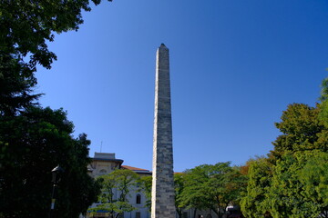 Wall Mural - Walled Obelisk in Hippodrome of Constantinople, Istanbul,Turkey