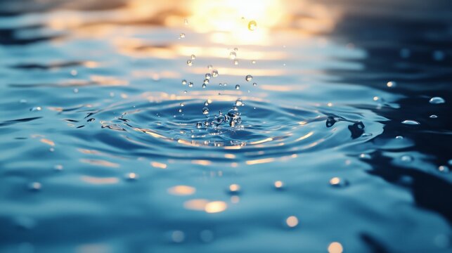 liquid creating gentle ripples and motion, ideal for subtle, organic movement in motion graphics.