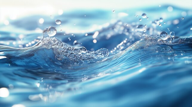 liquid creating gentle ripples and motion, ideal for subtle, organic movement in motion graphics.
