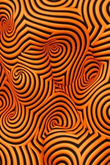 Poster - Minimalistic pattern of repeating stripes or dots in two colors for magazine  space