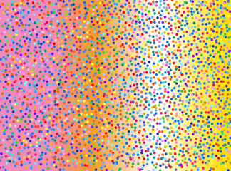 Wall Mural - pattern with dots