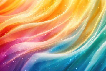 Poster - A vibrant illustration of the ocean at night, featuring waves and stars