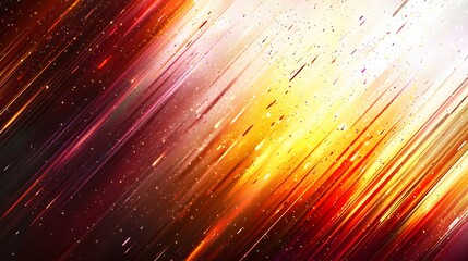 Poster - Vibrant Abstract Background Featuring Dynamic Lines and Explosive Color Gradients in Shades of Red, Orange, and Yellow for Creative Visual Projects