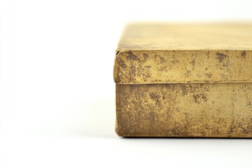 Poster - A close-up view of a box on a white surface