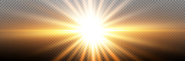 Wall Mural - vector illustration of abstract flare light rays