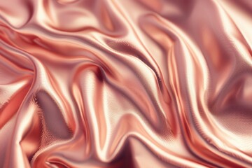 Poster - A detailed look at a shiny fabric with intricate patterns and textures