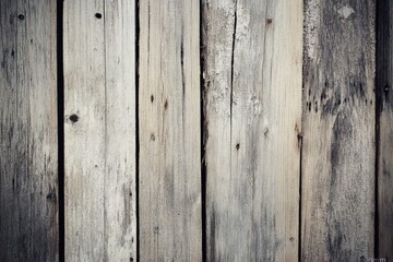 Poster - A close-up shot of a wooden wall with a fire hydrant in focus