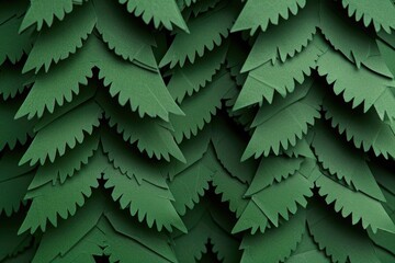 Poster - A detailed shot of a group of green trees, perfect for showcasing their texture and foliage