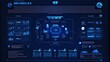 © Chronicles Artsy  - Futuristic Digital Interface with Data Visualization Elements and Charts