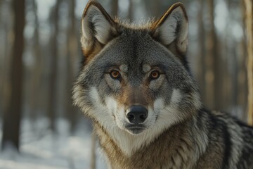 Naklejka na meble WOLF