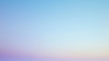 Wall Mural - gentle gradient of light blue and soft lavender, creating a calm and tranquil feel
