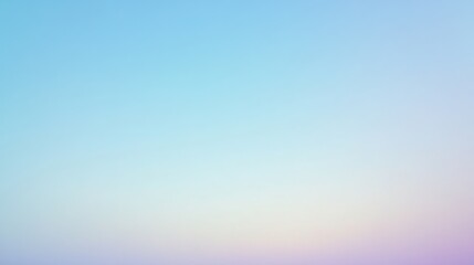 Wall Mural - gentle gradient of light blue and soft lavender, creating a calm and tranquil feel
