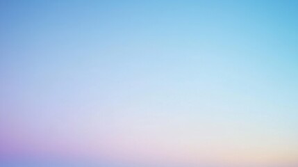 Wall Mural - gentle gradient of light blue and soft lavender, creating a calm and tranquil feel