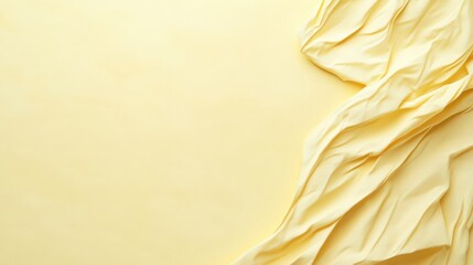 Wall Mural - clean solid pale yellow color background with no texture