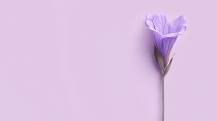 Wall Mural - solid light lavender background with no texture for a soothing effect