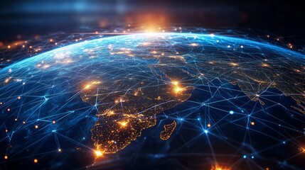 Poster - earth connection background