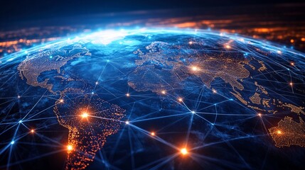 Poster - earth connection background