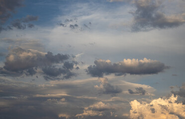 Wall Mural - sunset clouds