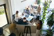 © Pedro Merino/Stocksy - Workers paying attention to their bosses in a meeting
