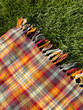 © Raymond Forbes LLC/Stocksy - Autumn Picnic blanket in Grass nobody