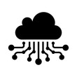 © sumonbrandbd - Networking cyberspace connection datum cloud network vector icon design