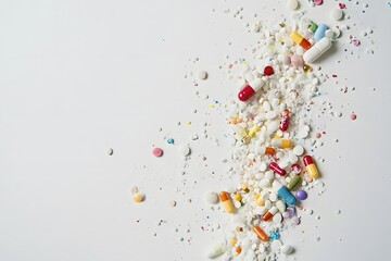 Wall Mural - misuse of medicine, Health , Generative AI
