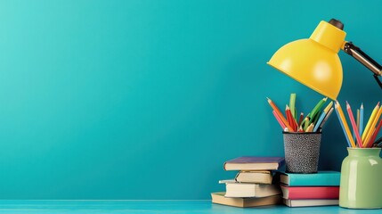 Poster - Explore innovative educational technology gadgets set up on a bright workspace for enhanced learning experiences