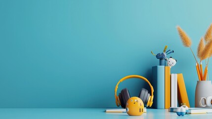 Poster - Harnessing the power of education technology transforming learning experiences with vr headsets and engaging books