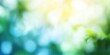 © Panuwat - Abstract background blurred effect colors are predominantly green blur background