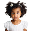 © The Stock Guy - Cute African American little girl with afro hair, isolated on transparent background