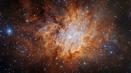Wall Mural - what is the role of star clusters in astrophotography? discuss how these dense groups of stars add b