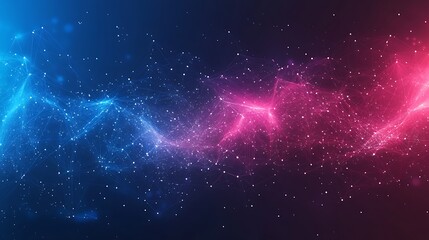 Abstract social network background with interconnection