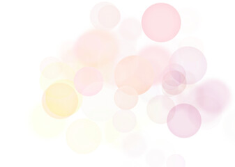 Pink bokeh