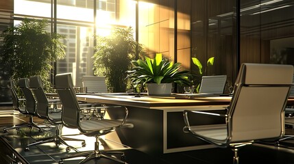 Desktop with Website Design on Screen