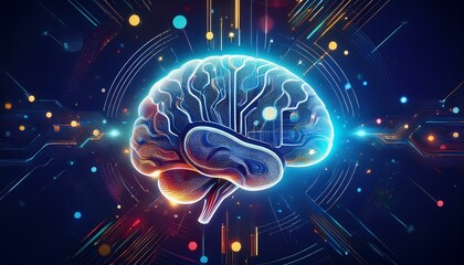 AI Learning and Artificial Intelligence Concept. Business, modern technology