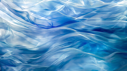 Ethereal energy ribbons in a soft background