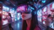 © GenerativeAIpicture - Immersive Digital Marketplace Experience with VR Technology