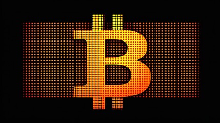 Poster - Vibrant Bitcoin Art in High Resolution