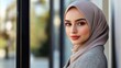 © Tanakorn - Confident Muslim Woman in Modern Hijab Fashion, Exuding Style and Empowerment