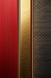 © grey - A vertical background with a red carbon fiber texture and a golden border, creating an elegant look for web design or graphic designs.