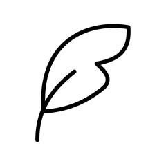 Poster - Feather icon Outline vector for web ui