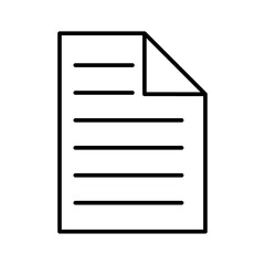 Poster - Form icon Outline vector for web ui