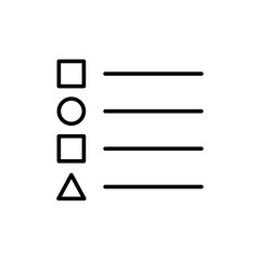 Aufkleber - Legend icon Outline vector for web ui