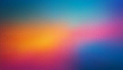 Wall Mural - blue pink blur orange abstract background