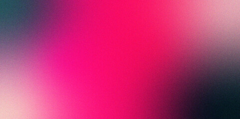 Poster - Red color gradient background. Red color grunge light texture background. Grainy retro style backdrop. classic deep Rose gradation pale red paint with minimal stye and space