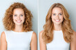 © Olga - Before and After Hairstyle Changes for a Blonde Girl